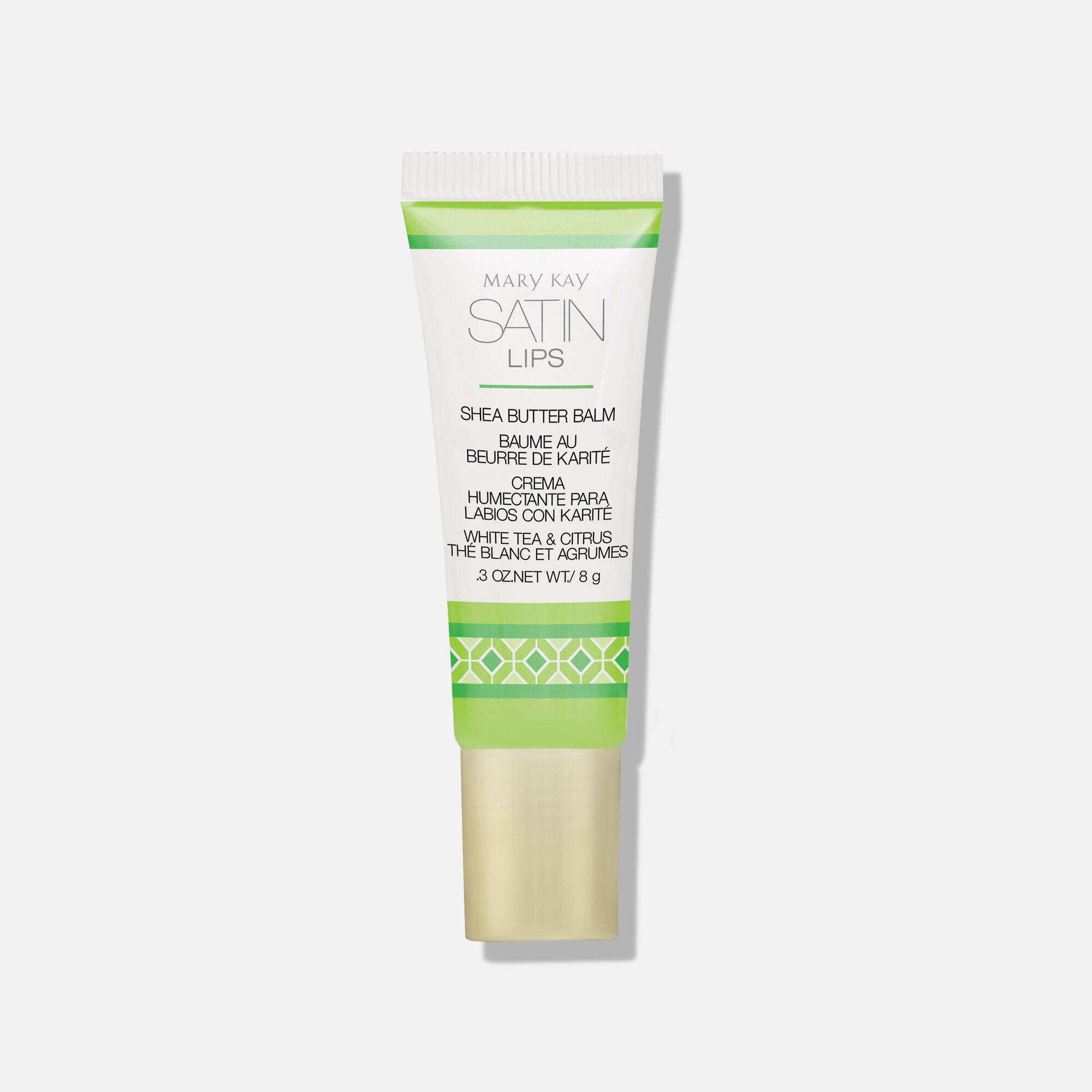 Bálsamo para os Lábios Satin Lips® Karité Aroma de Chá Branco & Citrus 8g