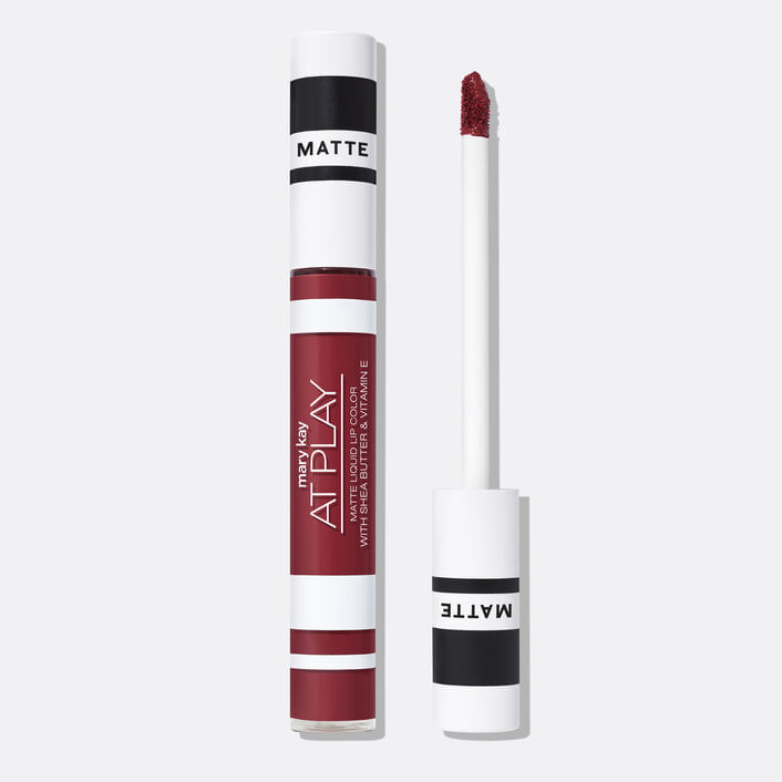 Batom Líquido Matte Manteiga de Karité Vitamina E, 6,5g - Mary Kay At Play® - Batom Líquido Matte com Manteiga de Karité e Vitamina E - Mary Kay At Play® - I <3 Lilac - 6,5g